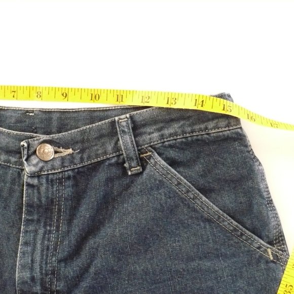 Boy's Wrangler Denim Husky Size  16 - Carpenters Shorts - Picture 2 of 10